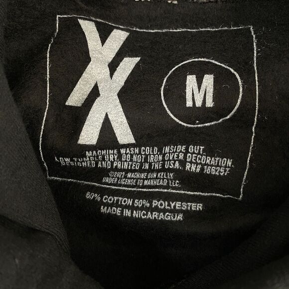 Machine Gun Kelly Hoodie Men Medium Mainstream Sellout Tour Official Merch Black - Picture 3 of 11